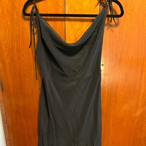 Black Silk Rat Boi Bellissima Slip Dress